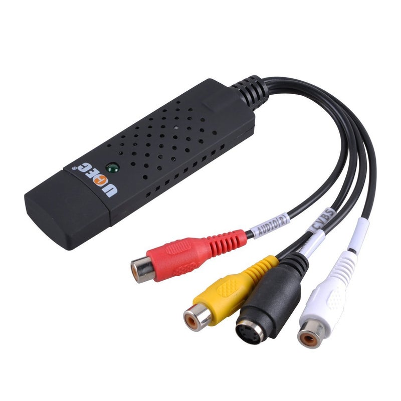 UCEC RCA to USB Converter, USB 2.0 Audio Video Capture Card Device for PC, Analog to Digital Video Converter, VHS VCR TV to DVD Converter Support Win 2000/ Win Xp/Win Vista/Win 7/ Win 8/ Win 10 - Image 3